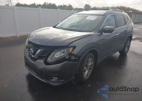 2014 Nissan Rogue Sl from USA, damaged, VIN 5N1AT2MT8EC867689